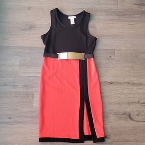 New without tag Colorblock dress, size S
